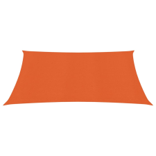 vidaXL narancssárga HDPE napvitorla 160 g/m² 2 x 2,5 m kerti bútor