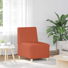 vidaXL narancssárga kordbársony szövet kanapéfotel 55 cm bútor