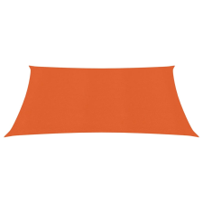 vidaXL narancssárga négyzet alakú HDPE napvitorla 160 g/m² 4x4 m kerti bútor