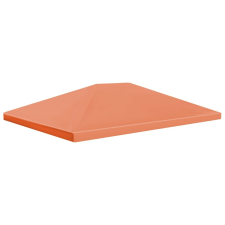 vidaXL narancssárga pavilon tetőponyva 310 g/m², 4 x 3 m kerti bútor