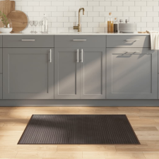 vidaXL négyszögletű sötétbarna bambusz szőnyeg 70 x 100 cm lakástextília