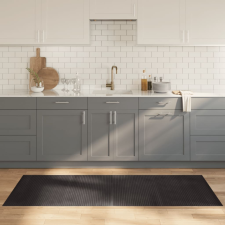 vidaXL négyszögletű sötétbarna bambusz szőnyeg 80 x 200 cm lakástextília