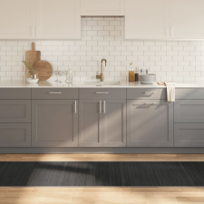 vidaXL négyszögletű szürke bambusz szőnyeg 70 x 500 cm lakástextília