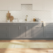 vidaXL Négyszögletű világos természetes bambusz szőnyeg 60 x 500 cm lakástextília