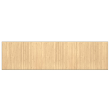 vidaXL négyszögletű világos természetes bambusz szőnyeg 80 x 300 cm lakástextília