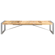 vidaXL nyers mangófa dohányzóasztal 180 x 90 x 40 cm (321591) bútor