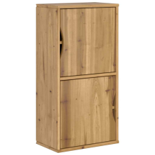 vidaXL oldalsó szekrény ODDA 40x24x79 cm tömörfa fenyőfa (4103591) bútor