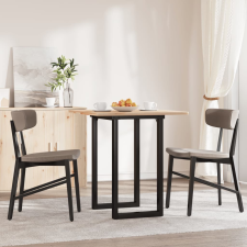 vidaXL öntöttvas dohányzóasztallábak O-alakú vázzal 60x40x73 cm bútor