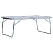 vidaXL összecsukható fehér alumínium kempingasztal 60 x 40 cm kemping felszerelés