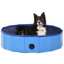 vidaXL összehajtható kék PVC kutyamedence 80 x 20 cm kutyafelszerelés
