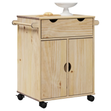 vidaXL OTTA tömör fenyőfa konyhai kocsi 71 x 45 x 80 cm bútor