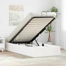 vidaXL Ottomán Ágykeret Fehér 75 x 190 cm Tömör fenyő ágy és ágykellék