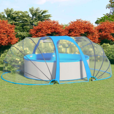 vidaXL Ovális Medencekupola - 530x410x205 cm medence kiegészítő