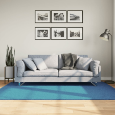 vidaXL OVIEDO türkiz rövid szálú szőnyeg 140 x 200 cm lakástextília