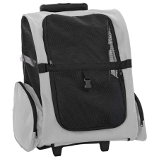 vidaXL oxford szövet kisállat-kocsi 3 az 1-ben kialakítás 48x32x57 cm kutyafelszerelés
