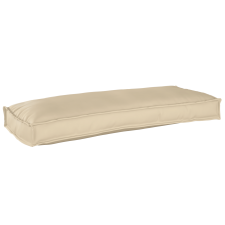 vidaXL Padpárnák Padhoz 2 db Bézs 100x40x8 cm Oxford Szövet (42001691) lakástextília