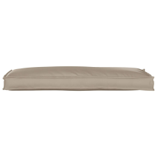 vidaXL Pallet párna a padhoz Taupe 110x40x8 cm Oxford anyag kerti bútor