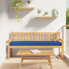 vidaXL Pallet párnák padhoz 2 db Royal kék 200x40x8 cm Oxford szövet kerti bútor