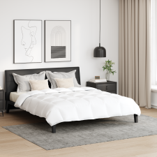 vidaXL Paplan Egyéb párnával 3 pcs Fehér 240 x 260 cm Pehely lakástextília