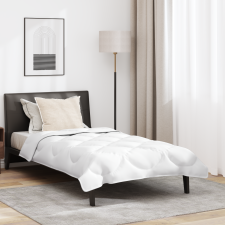 vidaXL Paplan párnával 2 pcs Fehér 140 x 220 cm Mikroszálas lakástextília