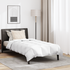 vidaXL Paplan párnával 2 pcs Fehér 155 x 220 cm Pehely lakástextília