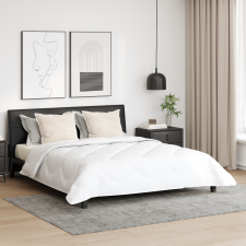 vidaXL Paplan párnával 3 pcs Fehér 200 x 200 cm Mikroszálas lakástextília