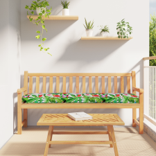 vidaXL Párnák padhoz 2 db Trópusi dzsungel 180x40x8 cm Oxford szövet kerti bútor