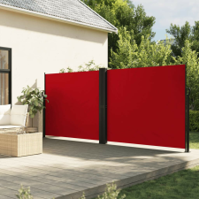 vidaXL piros behúzható oldalsó napellenző 160 x 1200 cm kerti bútor
