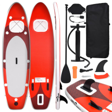 vidaXL piros felfújható állószörfszett 300 x 76 x 10 cm sup