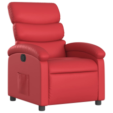 vidaXL piros műbőr dönthető fotel (371718) bútor