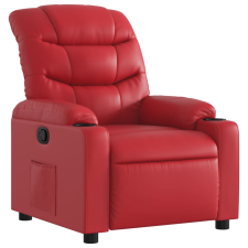 vidaXL piros műbőr dönthető fotel (374138) bútor