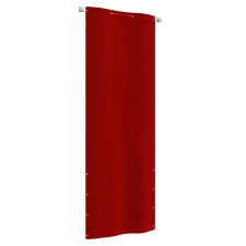 vidaXL piros oxford-szövet erkélyparaván 80 x 240 cm kerti bútor