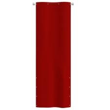 vidaXL piros oxford-szövet erkélyparaván 80 x 240 cm (148543) kerti bútor