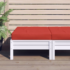 vidaXL piros oxford szövet raklappárna 60 x 60 x 8 cm lakástextília