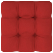 vidaXL piros raklapkanapé-párna 50 x 50 x 12 cm lakástextília