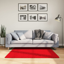vidaXL piros rövid szálú puha és mosható szőnyeg 120 x 120 cm lakástextília