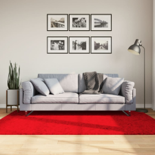 vidaXL piros rövid szálú puha és mosható szőnyeg 140 x 200 cm lakástextília