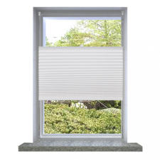 vidaXL Plisse Roló 70 x 200 cm Fehér Redős Roló redőny