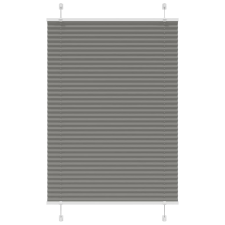 vidaXL pliszírozott redőny antracit 100x150 cm szövetszélesség 99,4 cm redőny
