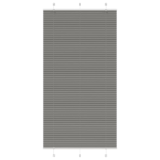 vidaXL pliszírozott redőny antracit 110x200 cm szövetszélesség 109,4cm redőny