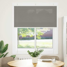 vidaXL pliszírozott redőny antracit 120x100 cm szövetszélesség 119,4cm redőny