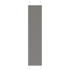 vidaXL pliszírozott redőny antracit 40x200 cm szövetszélesség 39,4 cm redőny