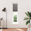 vidaXL pliszírozott redőny antracit 40x200 cm szövetszélesség 39,4 cm (4015097)