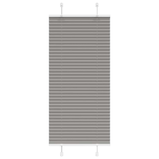 vidaXL pliszírozott redőny antracit 55x100 cm szövetszélesség 54,4 cm (4015066) lakástextília