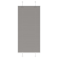 vidaXL pliszírozott redőny antracit 65x150 cm szövetszélesség 64,4 cm redőny