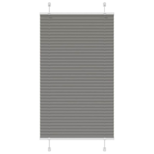 vidaXL pliszírozott redőny antracit 70x150 cm szövetszélesség 69,4 cm redőny