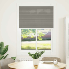 vidaXL pliszírozott redőny antracit 95x100 cm szövetszélesség 94,4 cm lakástextília
