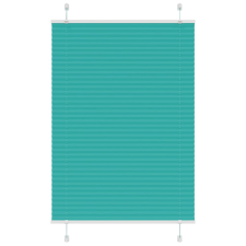 vidaXL pliszírozott redőny Benzinzöld 100x150 cm szövetszélesség redőny