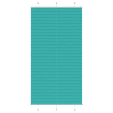 vidaXL pliszírozott redőny Benzinzöld 110x200 cm szövetszélesség redőny