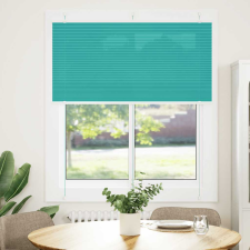 vidaXL pliszírozott redőny Benzinzöld 115x150 cm szövetszélesség (4015401) lakástextília